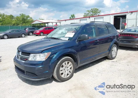 2014 Dodge Journey Se from USA, damaged, VIN 3C4PDCAB1ET101322